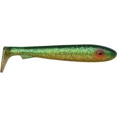 Fiskeutrustning Svartzonker McRubber 21cm Gold Green 2-pack