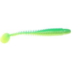 Lunker City Leurre Swimming Ribster 10cm Coloris Limetreuse