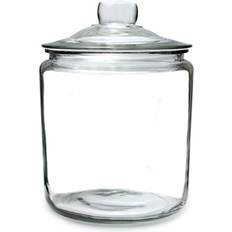 Large glass storage jars Utopia Staorge Jar 3.8L (Set of 6) Kitchen Container 6pcs 3.8L