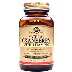 Vitamines et Compléments Solgar Natural Cranberry with Vitamin C 60 pcs