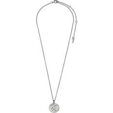 Aquarius halskæder Pilgrim Aquarius Necklace - Silver/Transparent