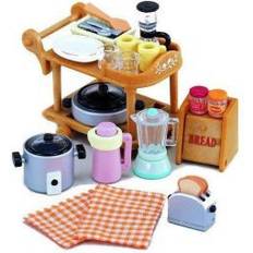 Sylvanian Families Rollelegetøj Sylvanian Families Kitchen Cookware Trolley Set