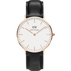 Daniel Wellington Classic Black York Rose 36mm -rannekello DW00100140