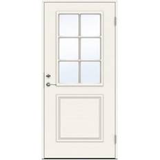 Swedoor Smetana Ytterdörr Klarglas S 9000-N V (90x200cm)
