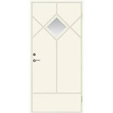 Swedoor Schumann Ytterdörr Klarglas S 6020-G10Y V (90x210cm)