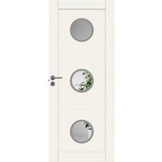 Dörrar Swedoor Unique 01L GWA330 Innerdörr Klarglas S 0502-Y H (72.5x204cm)
