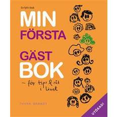 Gästbok Min första gästbok: för tips & råd i livet (Inbunden, 2015)
