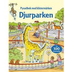 Böcker Djurparken: pysselbok med klistermärken (Häftad)