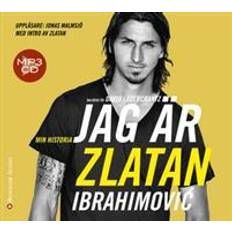 Jag är zlatan Jag är Zlatan Ibrahimovic: min historia (Ljudbok, CD, MP3, 2011)