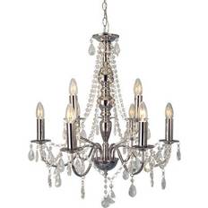 Kristall Pendellampor Aneta Chateau 9-Arm Pendellampa