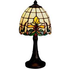 Nostalgia Lilja Tiffany Bordslampa 34cm