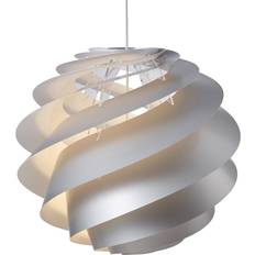 Le Klint Swirl White Pendant Lamp 65cm