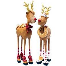 Rosa Julpynt Medusa Copenhagen Mr & Mrs Rudolf 2014 Julpynt 18cm 2st