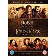 Películas Hobbit Trilogy/The Lord Of The Rings Trilogy (6 Dvd) [2016]