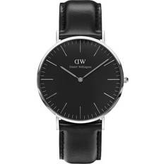 Daniel Wellington Herenhorloge Classic Black DW00100133 Zwart