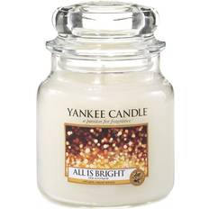 Yankee candle medium jar Yankee Candle All Is Bright Medium Doftljus 411g