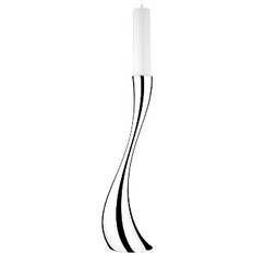 Georg Jensen Edelstahl-Kerzenhalter Cobra Floor Candleholder H 60 cm Bougeoir 60cm