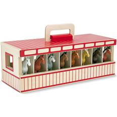 Melissa & Doug Take Along Show Horse Stable
