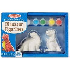 Melissa & Doug Maling Melissa & Doug Decorate Your Own Dinosaur Figurines