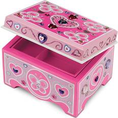 Melissa & Doug Decorate Your Own Wooden Jewelry Box