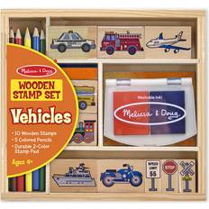 Melissa & Doug Lekesett Melissa & Doug Vehicle Stamp Set