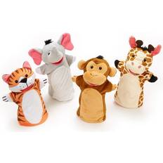 Melissa & Doug Puppen & Puppenhäuser Melissa & Doug Zoo Friends Hand Puppets