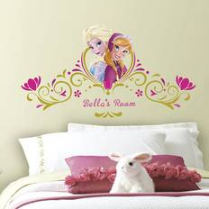 Disney Frozen Spring Time Headboard Wall Decals With Personalization