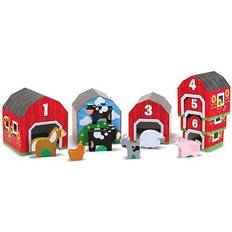 Melissa & Doug Spielsets Melissa & Doug Nesting & Sorting Barns & Animals