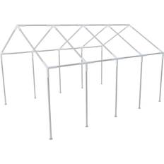 Garden & Outdoor Environment vidaXL Steel Frame For Party Tent 40154 4x8 m