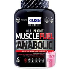 C Vitamins Muscle Builders USN Muscle Fuel Anabolic Strawberry 2kg