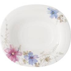 Oval Djupa tallrikar Villeroy & Boch Mariefleur Gris Basic Djup tallrik 24cm