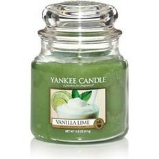 Yankee candle vanilla lime Yankee Candle Vanilla Lime Medium Candela Profumata 411g