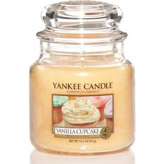 Détails Intérieurs Yankee Candle Vanilla Cupcake Medium Bougie Parfumée 411g