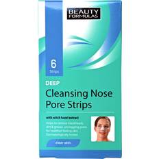 Huokosnauha Kasvonaamiot ale Beauty Formulas Deep Cleansing Nose Pore Strips 6-pack