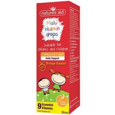 Natures Aid Multi-vitamin Drops for infants & children