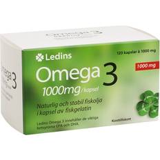 Omega 3 1000mg Ledins Omega 3 1000mg 120 st
