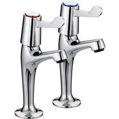 Pillar Mounted Kitchen Taps Bristan Value VAL HNK C 6 CD Chrome