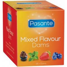 Smaksatta Slicklappar Sexleksaker Pasante Mixed Flavour Dams 36-pack