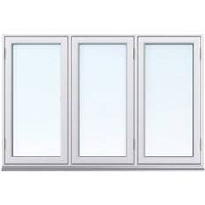 SP Fönster Balans PLUS F3 23-11 Aluminium Sidohängt fönster 3-glasfönster 230x110cm