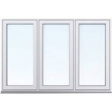SP Fönster Balans PLUS F3 24-10 Aluminium Vridfönster 3-glasfönster 240x100cm