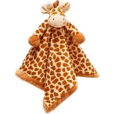 Teddykompaniet Diinglisar Collection 11 Inch Plush Animal Blanket Giraffe