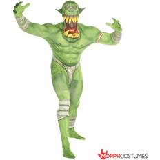 Morphsuit Jaw Dropper Green Costume Adult