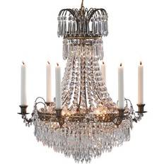 Crystal Chandelier Ceiling Lamps Markslöjd Läckö Pendant Lamp 54cm