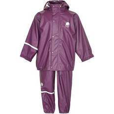 Lila - Mädchen Regenanzüge CeLaVi Basic Rain Set - Blackberry Wine (1145-666)