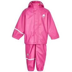 Mädchen Regenanzüge CeLaVi Basic Rain Set - Real Pink (1145-546)