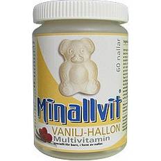 Monivitamiinit - Tabletit Vitamiinit ja Mineraalit Carls-Bergh Minallvit 60 Tablettia Vanilja