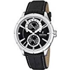 Festina Multifunción F16573/3 hombre piel