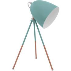 Turquoise Lampes de table Eglo Dundee Lampe de table 44cm