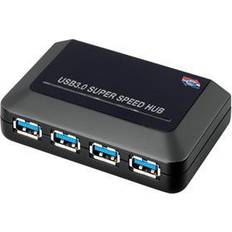 Hubs USB Roline Rotronic 4 Ports SuperSpeed USB 3.0