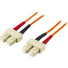 Deltaco Multimode OM1 62.5/125 SC - SC 5m